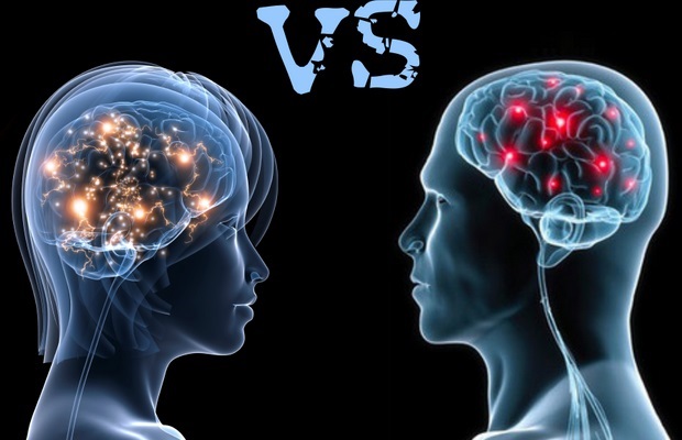 دماغ الرجل والمرأة