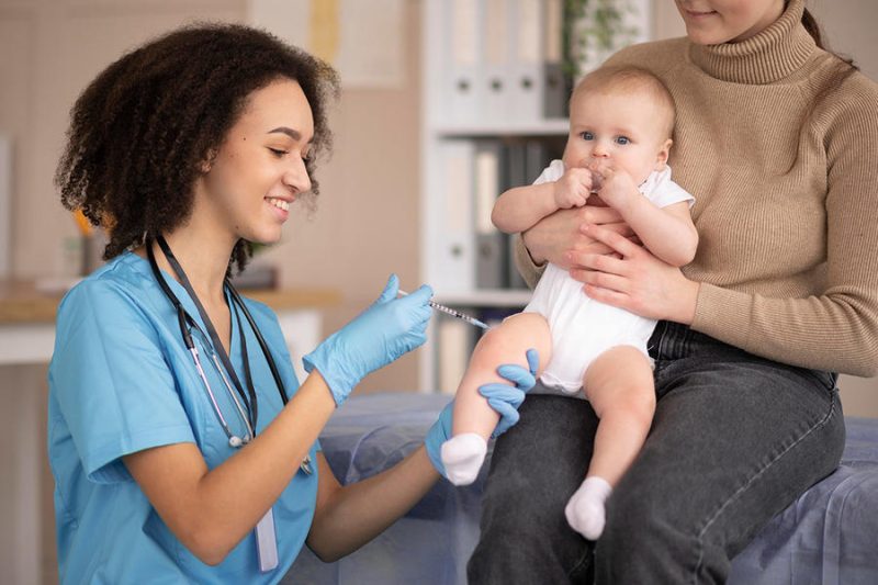   هل حصل طفلك على لقاح التطعيم ؟