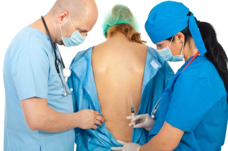 التخدير فوق الجافية بعد الولادة