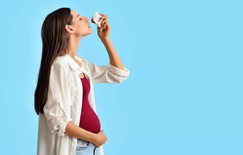 نزيف الأنف خلال فترة الحمل