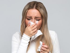 أعراض تورم الأنف