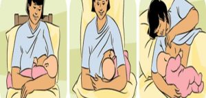حول الوضعية الصحيحة للرضاعة الطبيعية