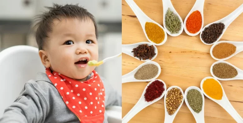 أفضل بهارات للأطفال أقل من عام واحد