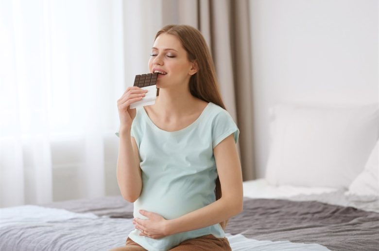 الشيكولاتة أثناء الحمل