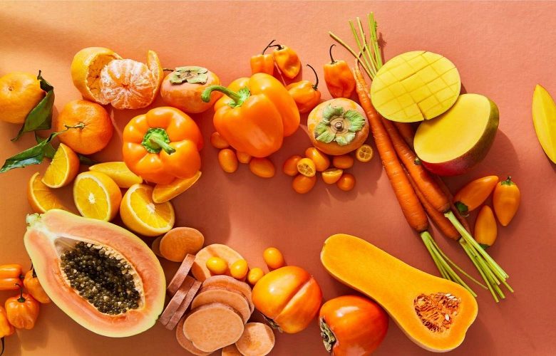 الأطعمة البرتقالية ودورها الفعال على الصحة الجسمانية