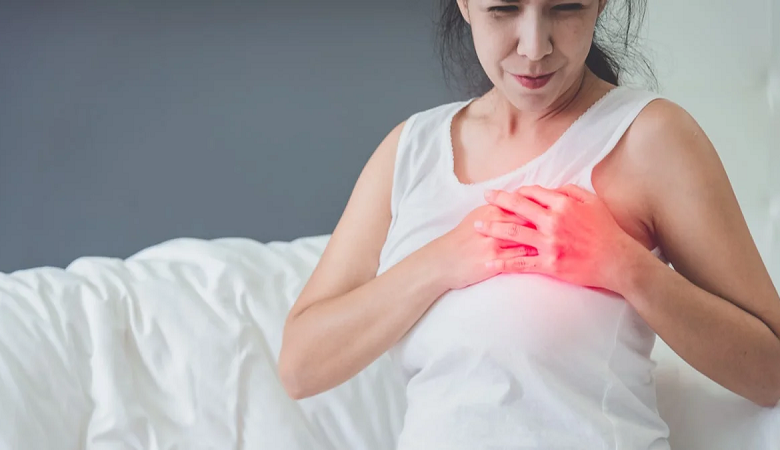 الطفح الجلدي على الثدي