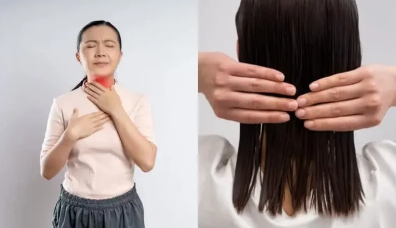 علامات تساقط الشعر الناجمة عن الغدة الدرقية