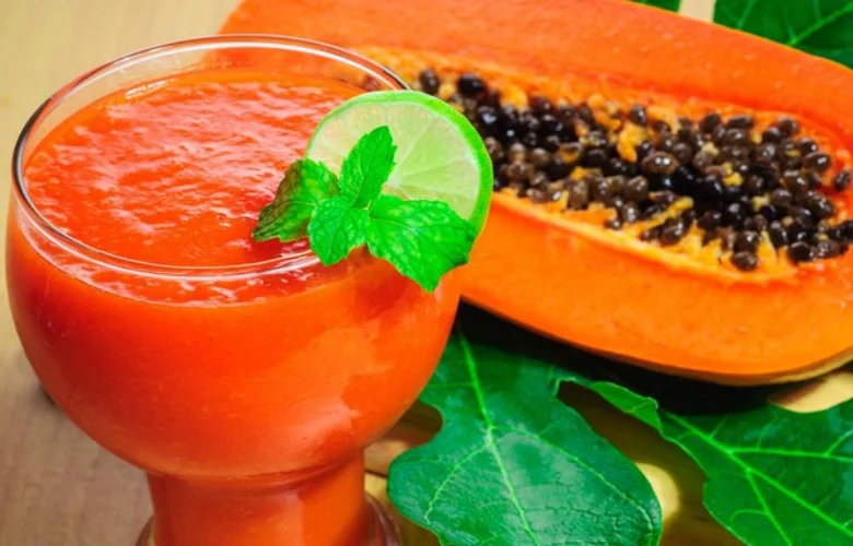 7 فوائد صحية لعصير الليمون والبابايا