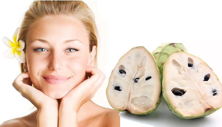 فوائد فاكهة القشطة للبشرة