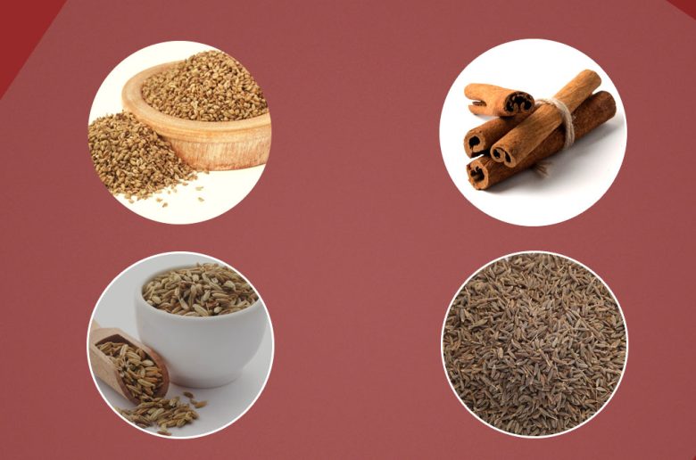 مشروب مزيج الكمون والينسون والقرفة في فصل الشتاء