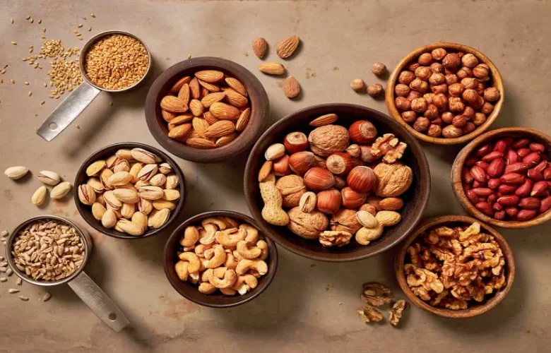 5 مكسرات تقوم بإكساب الجسم الكالسيوم بشكل طبيعي