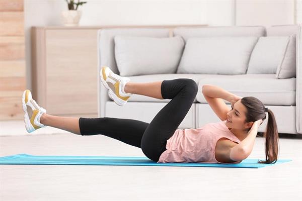 تمارين صباحية للتخلص من دهون البطن العنيدة في رمضان