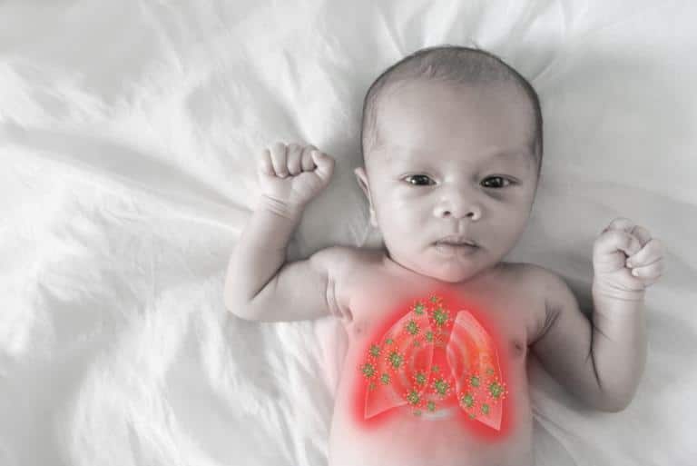 علامات تحذيرية مبكرة للكشف عن الإلتهاب الرئوي لدى الرضع