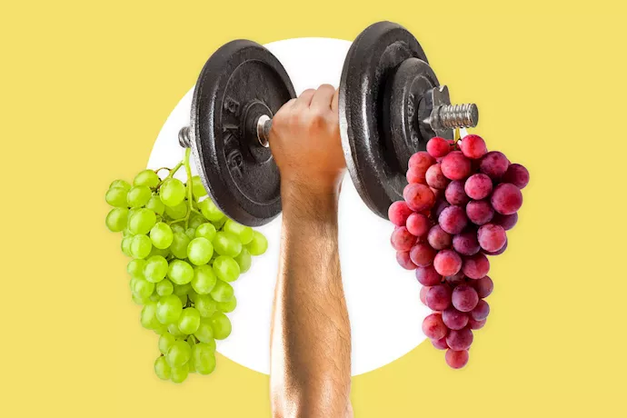 فوائد تناول العنب بعد ممارسة التمارين الرياضية