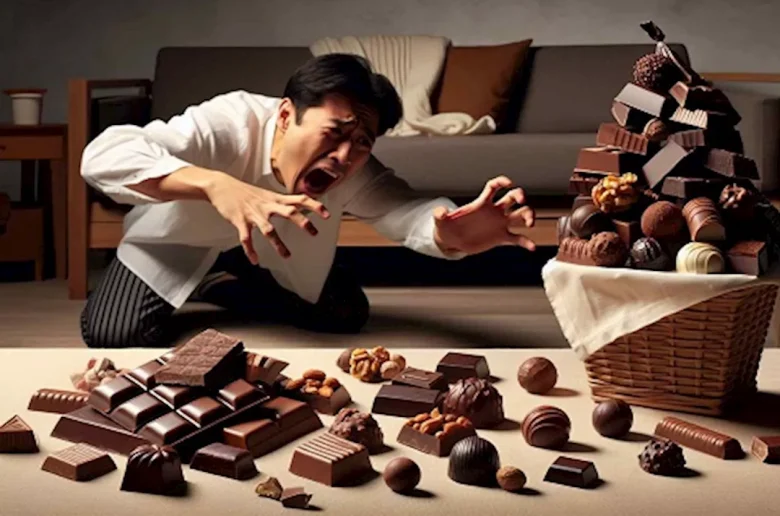 إدمان تناول الشيكولاته إدمان تناول الشيكولاته