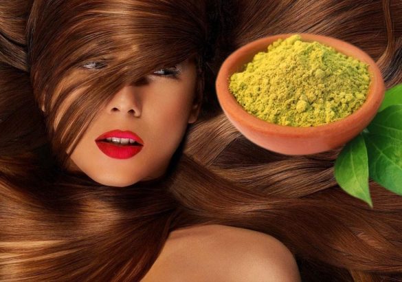 تطبيق الحناء على الشعر في فصل الصيف