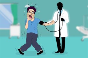 ضغط الدم المرتفع والمرتبط بالمعطف الأبيض