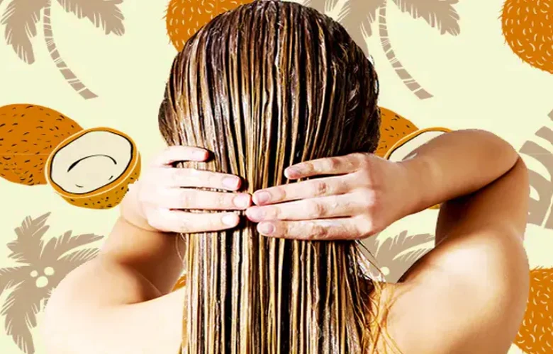 4 طرق لتحفيز نمو الشعر عن طريق استخدام زيت جوز الهند