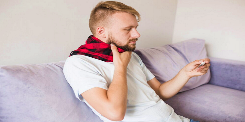 أعراض التهاب الحلق