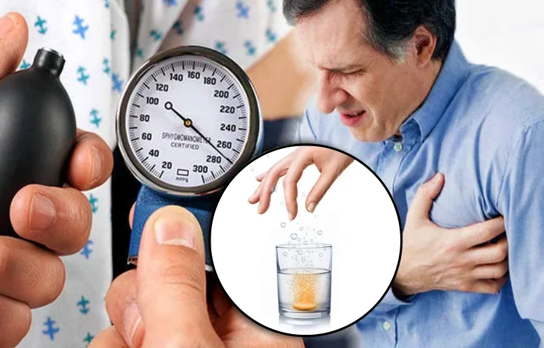 الأقراص الفوارة لمرضى ضغط الدم المرتفع