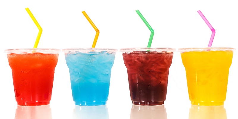 المشروبات الباردة والسكرية والغازية