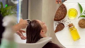 حول خليط جل الصبار وبذور الكتان