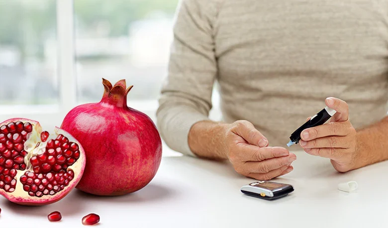 فوائد فاكهة الرمان لمرضى السكري