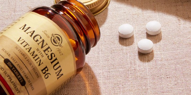 ما هي الاحتياطات اللازمة عند استخدام المغنيسيوم ومكملات فيتامين ب6؟