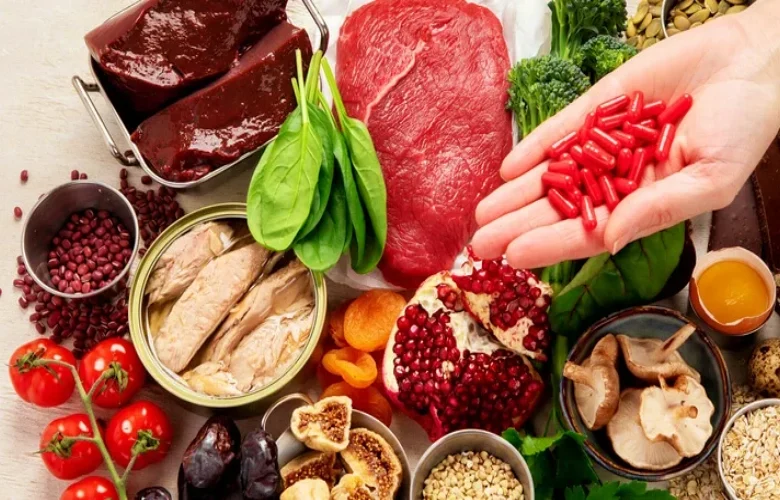 4 مجموعات غذائية تعيق امتصاص الحديد داخل الجسم