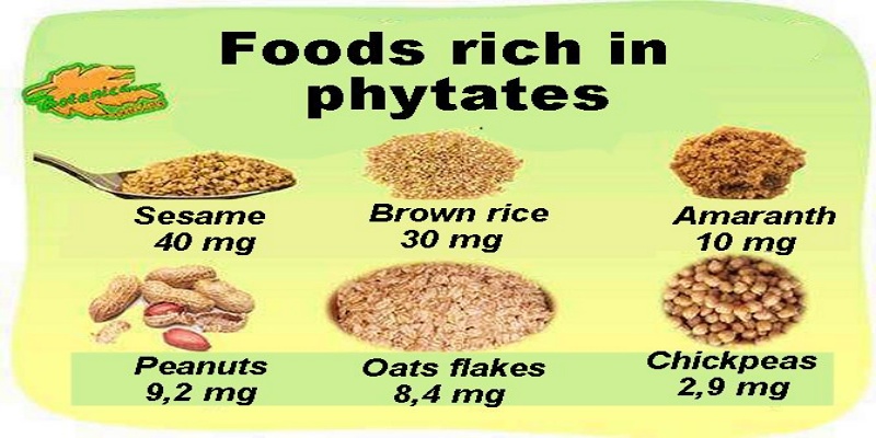 الأطعمة التي تحتوي على الفيتات 