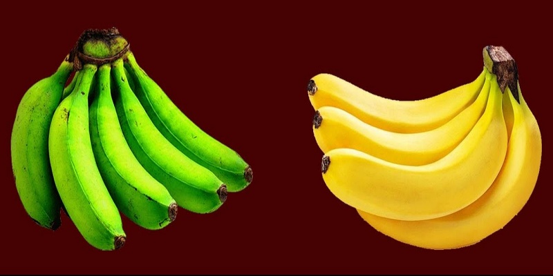 الموز الأخضر أم الموز الناضج لفقدان الوزن