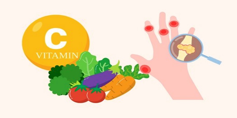 دور فيتامين C في تقليل حمض اليوريك