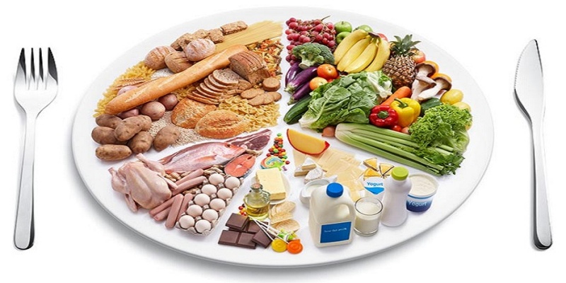 عناصر غذائية متنوعة