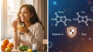 فوائد الجمع بين فيتامين سي ومعدن الزنك