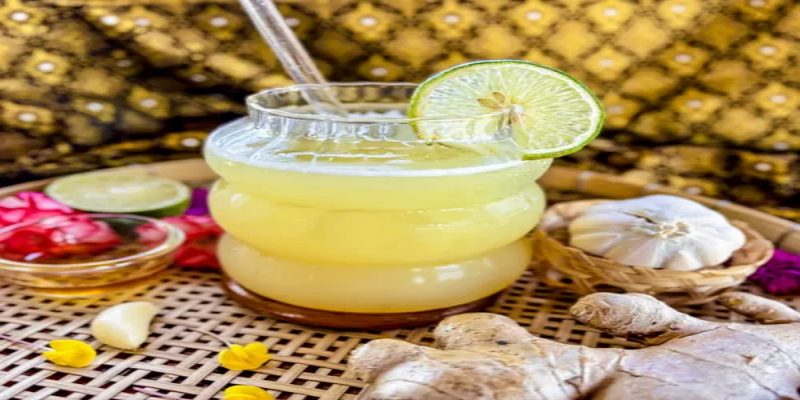 كيفية تحضير مشروب الثوم والزنجبيل والليمون