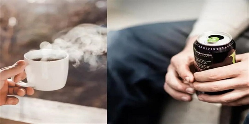 مشروبات الطاقة والقهوة