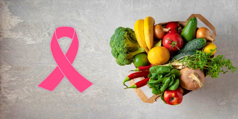 &nbsp;النظام الغذائي الصحي ودوره في الحد من الإصابة بسرطان الثدي