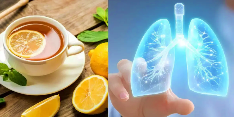 المشروبات الطبيعية وصحة الرئتين
