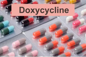 بعض المضادات الحيوية مثل الدوكسيسيكلين
