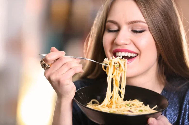 تناول المكرونة بدون زيادة الوزن