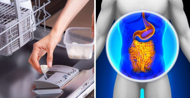 غسالة الأطباق وخطر الإصابة بإرتشاح الأمعاء