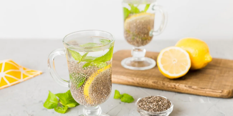 ما هي طريقة صنع عصير الليمون ببذور الشيا؟