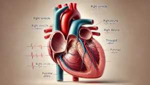 ضغط كثيف على البطين الأيمن
