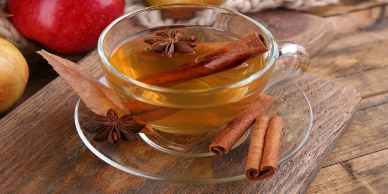 مشروب القرفة الدافئ