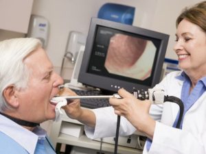 التنظير الحنجري الصلب