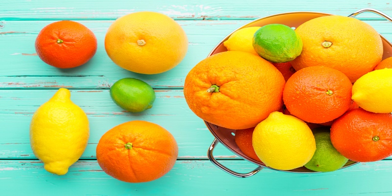القيمة الغذائية للفواكه الحمضية