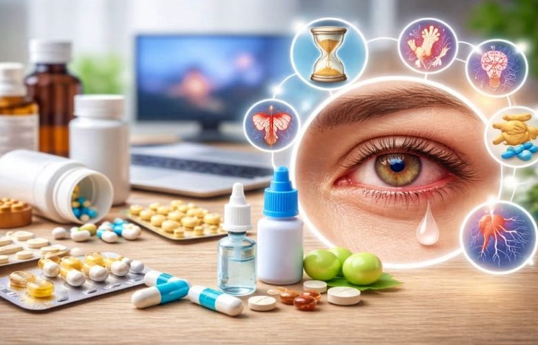 ما مدى آمان أستخدم قطرات العين المحتواه على الفيتامينات بانتظام؟