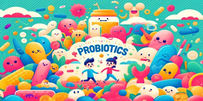 إعطاء الطفل مكملات البروبيوتيك لتقوية الجهاز الهضمي