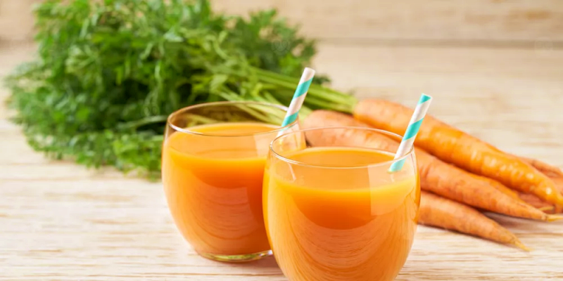 التركيب الغذائي لعصير الجزر