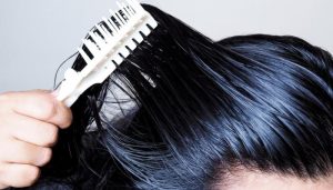 الشعر الدهني أثناء الدورة الشهرية